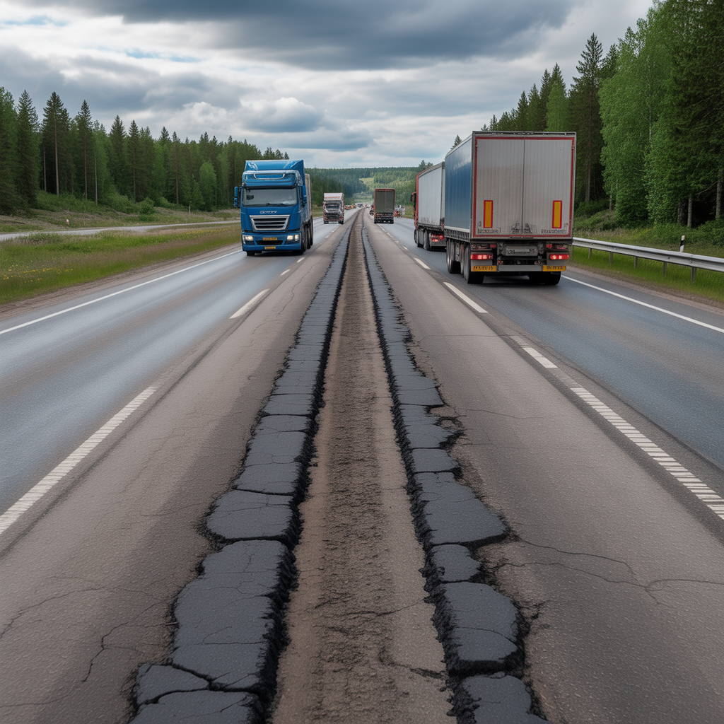 6.Hur paverkar tung trafik livslangden pa asfalt