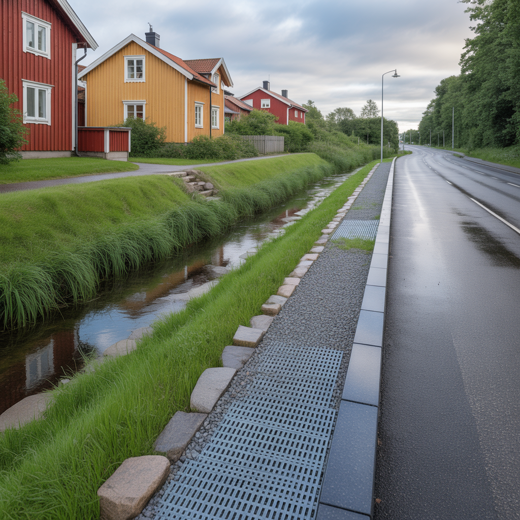 svackdike for dagvatten guide for dimensionering och utformn