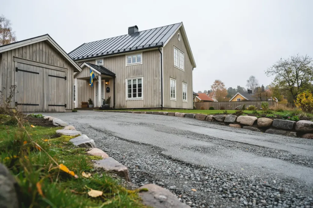 grusa uppfarten r tt materialval b rlager och sk tsel som h ller ver tid